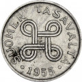 Финляндия 1 марка 1955 год