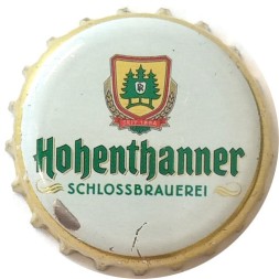 Пивная пробка Германия - Hohenthanner Schlossbrauerei