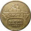 Финляндия 5 марок 1983 год (K) - Ледокол &quot;Урхо&quot;