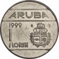 Аруба 1 флорин 1999 год