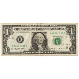 США 1 доллар 1999 год - K - VF