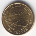 Дания 20 крон 2010 год