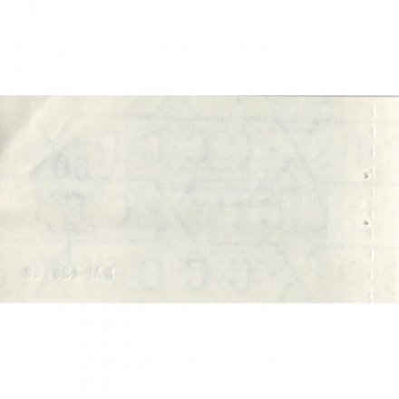 Отрезной чек Банка внешнеэкономической деятельности СССР 50 копеек 1989 год - с якорем - XF