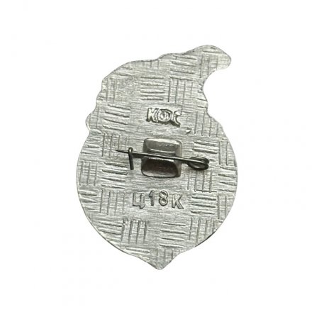 Значок Арктикуголь. Шпицберген (синий)