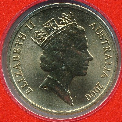 Австралия 5 долларов 2000 год - Олимпийские игры в Сиднее. Триатлон