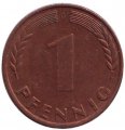 ФРГ 1 пфенниг 1950 год (G)