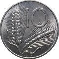 Италия 10 лир 1996 год - Колосья
