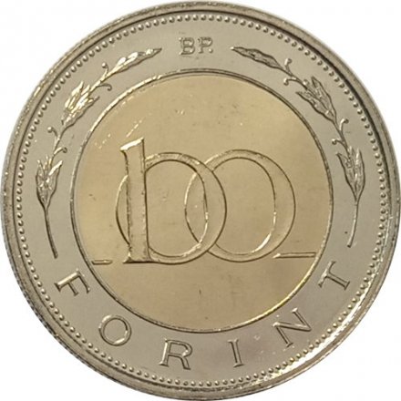 Венгрия 100 форинтов 2022 год