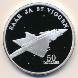 Маршалловы острова 50 долларов 1995 год