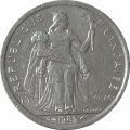 Французская Полинезия 1 франк 1985 год