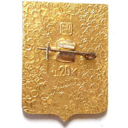 Значок Рославль. Герб. Серия &quot;Квадраты&quot;