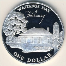 Новая Зеландия 1 доллар 1977 год