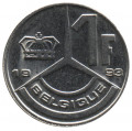 Бельгия 1 франк 1993 год BELGIQUE