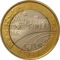 Финляндия 5 евро 2016 год - Спорт - Хоккей
