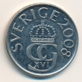 Швеция 5 крон 2008 год