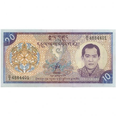 Бутан 10 нгултрумов 2000 год