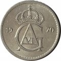 Швеция 50 эре 1970 год