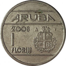 Аруба 1 флорин 2008 год