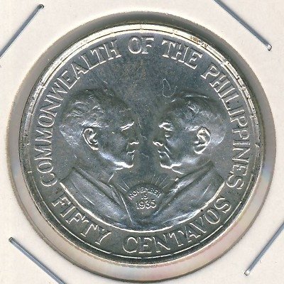 Филиппины 50 сентаво 1936 год