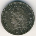 Аргентина 20 сентаво 1883 год
