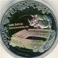Фиджи 1 доллар 2010 год - Носороги