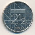 Нидерланды 2 1/2 гульдена 1983 год - Беатрикс