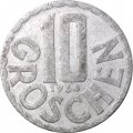 Австрия 10 грошей 1964 год