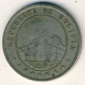 Боливия 10 сентаво 1907 год