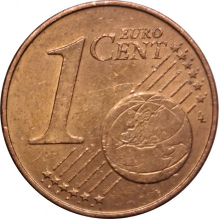 Австрия 1 евроцент 2010 год