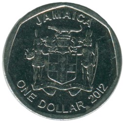 Ямайка 1 доллар 2012 год - Александр Бустаманте