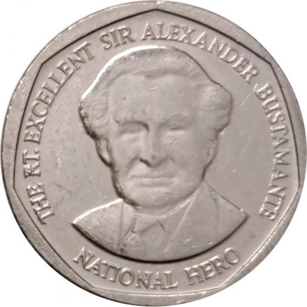 Ямайка 1 доллар 2012 год - Александр Бустаманте
