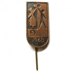 Значок-иголка 1968. Искусство. Фестиваль