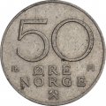 Норвегия 50 эре 1976 год