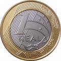 Бразилия 1 реал 2015 год - Баскетбол UNC
