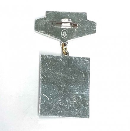 Значок &quot;Теннис. Призер 2 место. Первенство производства ВАЗ. 3 группа&quot;   