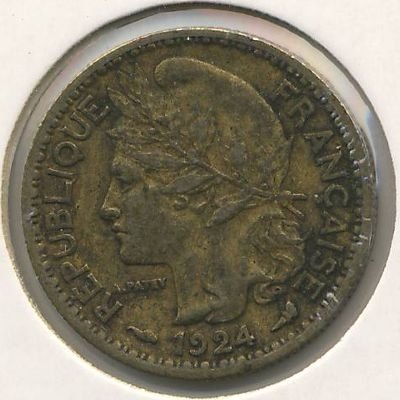 Камерун 50 сантимов 1924 год