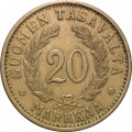 Финляндия 20 марок 1939 год