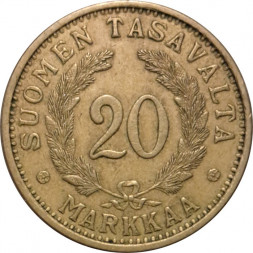 Финляндия 20 марок 1939 год