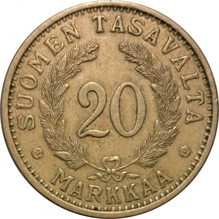 Финляндия 20 марок 1939 год