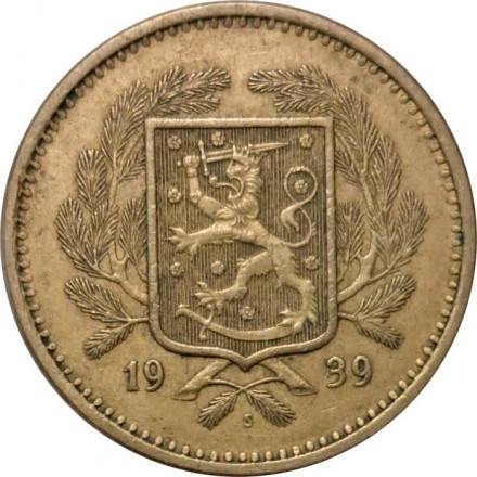 Финляндия 20 марок 1939 год
