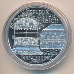 Австрия 500 шиллингов 1997 год