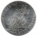 Португалия 1000 эскудо 1999 год - 25 лет Революции 25 апреля