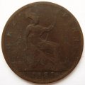 Великобритания 1 пенни 1881 - H