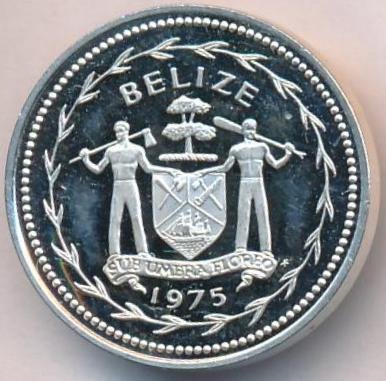 Белиз 5 центов 1975 год Птица