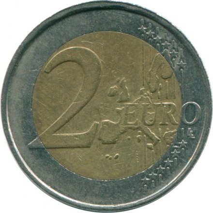 Бельгия 2 евро 2004 год - Альберт II (король Бельгии)