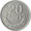 Польша 20 грошей 1968 год