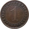 Веймарская республика 1 рейхспфенниг 1931 год (A)