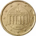 Германия 20 евроцентов 2012 год (J)