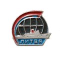 Значок Теплоход &quot;Литва&quot;