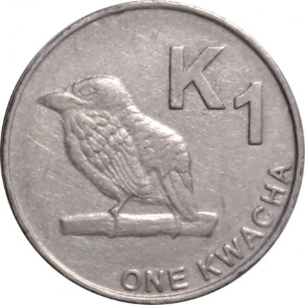 Замбия 1 квача 2012 год - Замбийский дятел